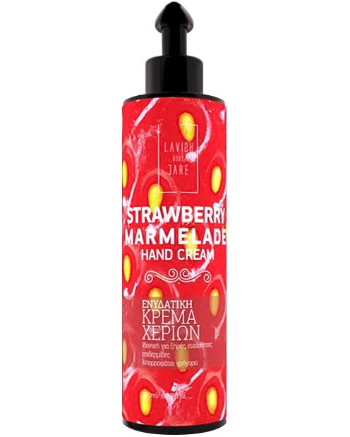Lavish Care Strawberry Marmelade Hand Cream Lavish Care Strawberry Marmelade Hand Cream - Крем за ръце и крака с аромат на ягода - крем