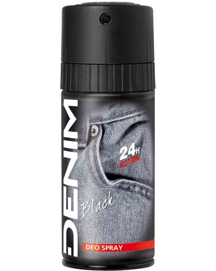 Denim Black Deo Spray -      Black - 