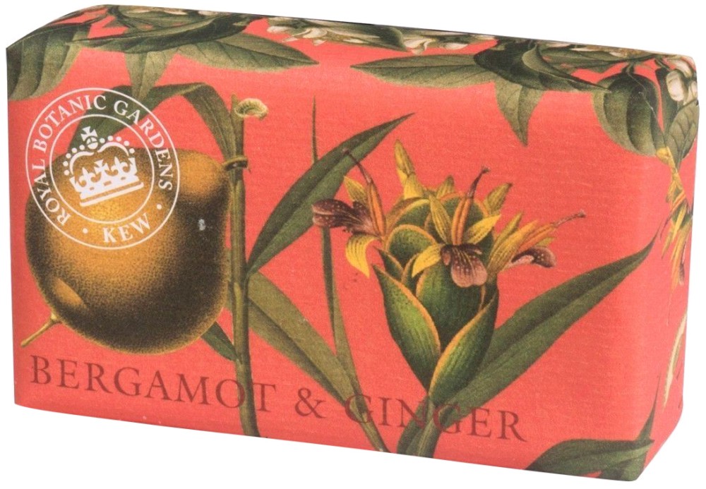 English Soap Company Bergamot & Ginger - Луксозен сапун с аромат на бергамот и джинджифил - сапун