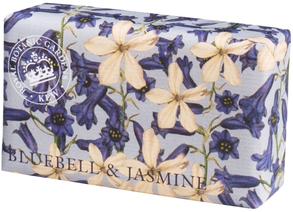 English Soap Company Bluebell & Jasmine English Soap Company Bluebell & Jasmine - Луксозен сапун с аромат на зюмбюл и жасмин - сапун