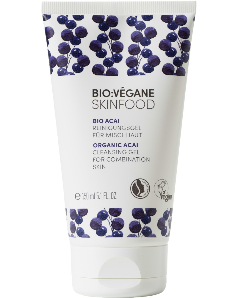 Bio:Vegane Skinfood Organic Acai Cleansing Gel -          Organic Acai - 