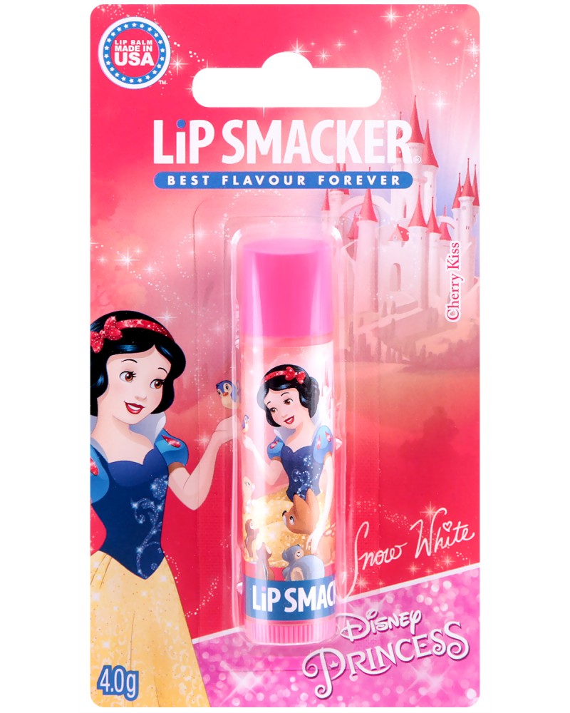 Lip Smacker Snow White Lip Smacker Snow White - Балсам за устни на тема Принцесите на Дисни - балсам