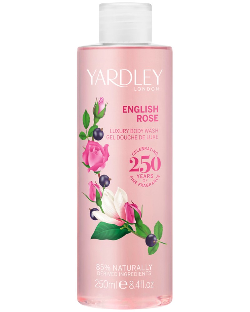 Yardley English Rose Luxury Body Wash -          English Rose -  