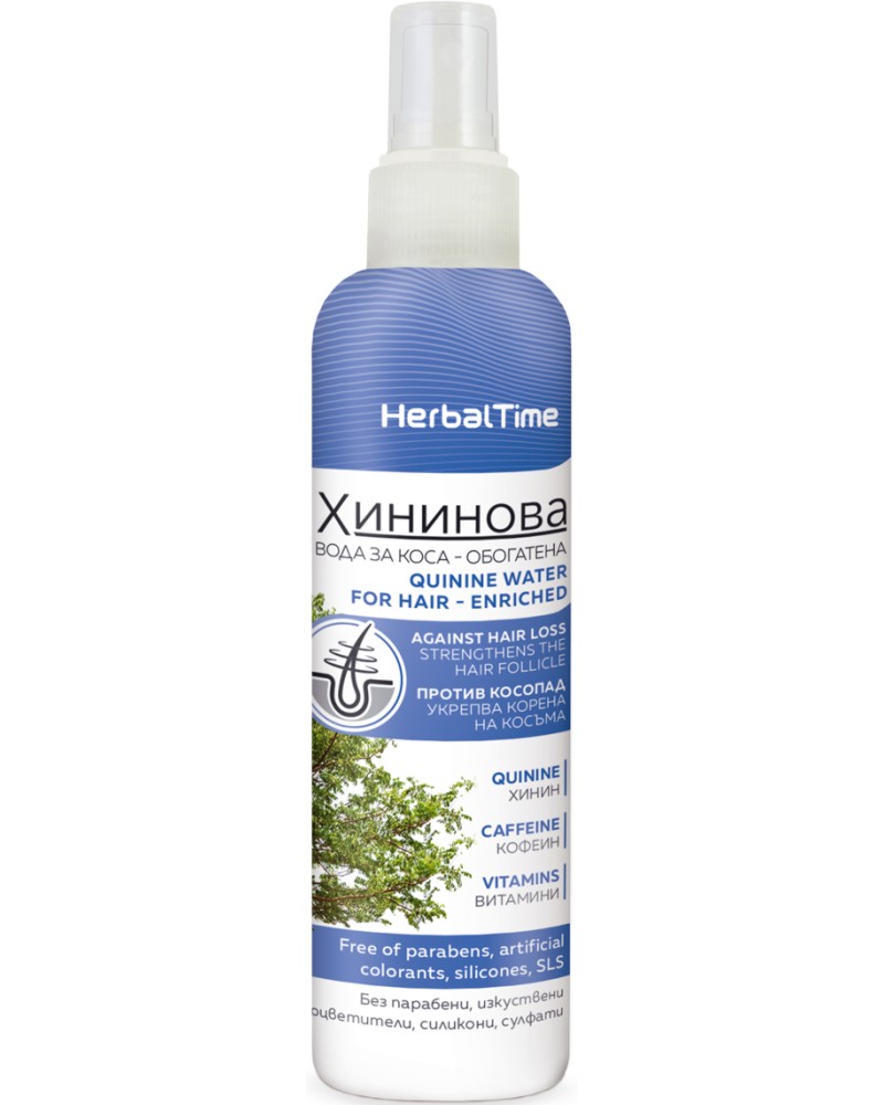 Herbal Time Quinine Water for Hair -      - 