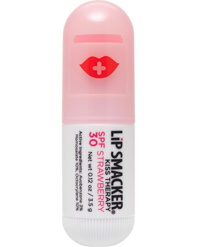 Lip Smacker Kiss Therapy Strawberry - SPF 30 -        - 