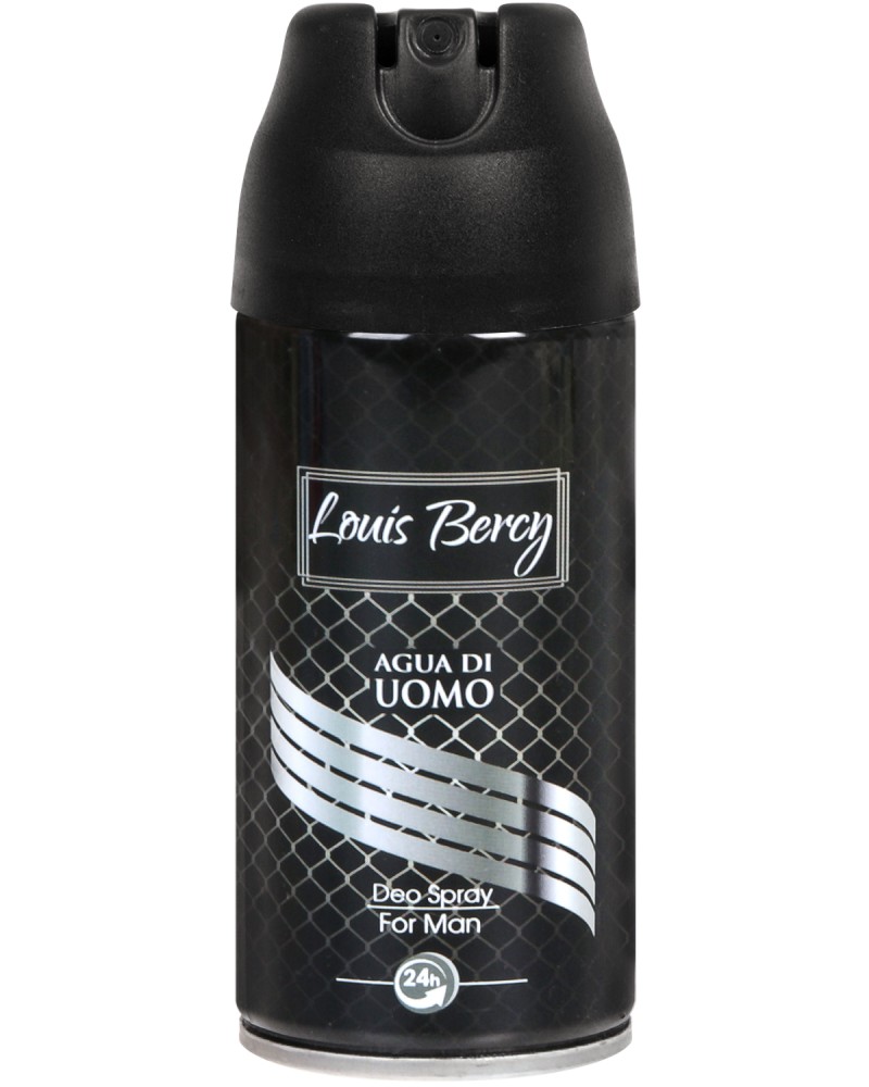 Louis Bercy Man Agua Di Uomo Deo Spray -   - 