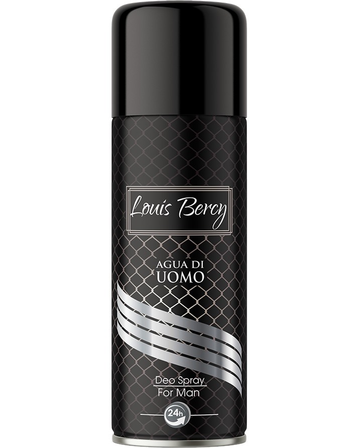 Louis Bercy Man Agua Di Uomo Deo Spray -   - 