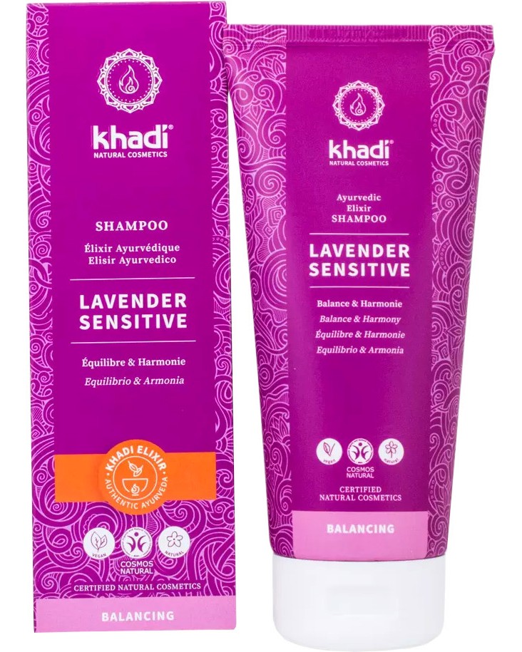Khadi Lavender Sensitive Shampoo -       - 