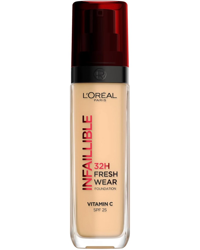 L'Oreal Infaillible 24H Fresh Wear Foundation SPF 25 -       Infallible -   