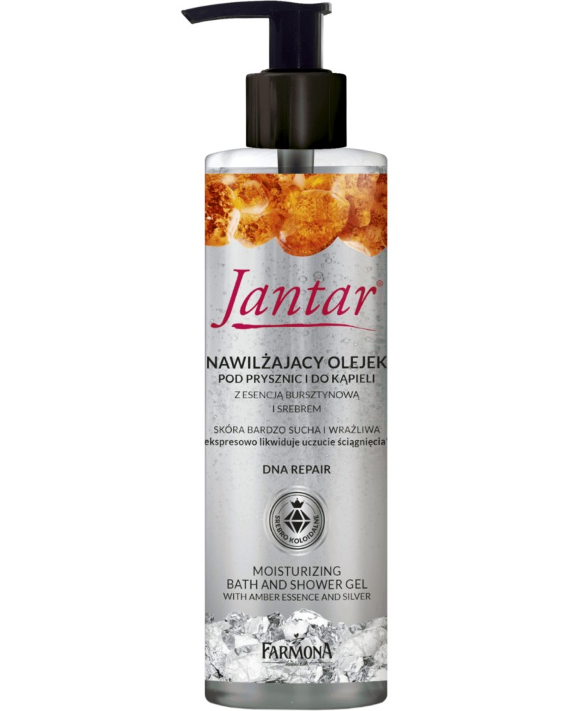 Farmona Jantar Moisturizing Bath And Shower Gel -       2  1        "Jantar Body" - 