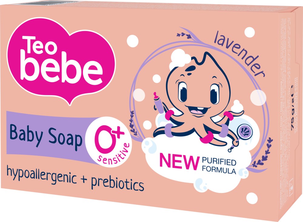 Teo Bebe Lavender Baby Soap - ������� ����� � ������ �� ��������� - �����