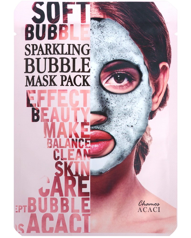 Chamos Acaci Sparkling Bubble Mask Pack -        Acaci - 