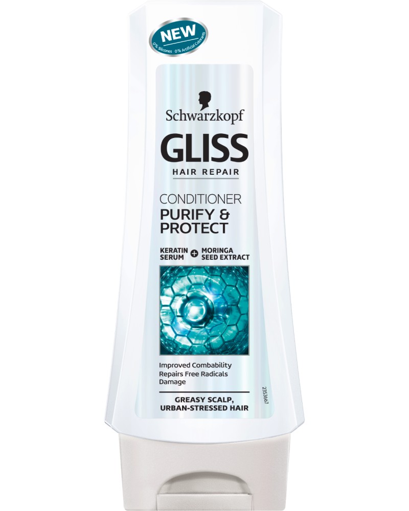 Gliss Purify & Protect Conditioner -         Purify & Protect - 