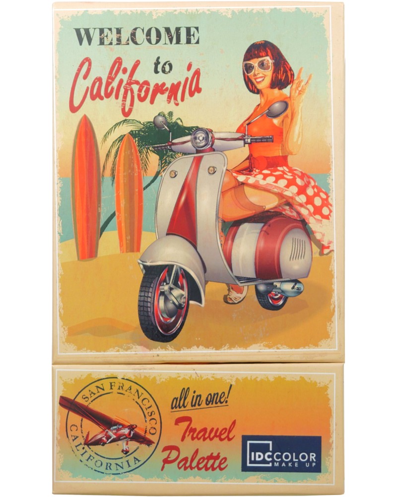 IDC Color Welcome to California Travel Palette -      IDC Color - 