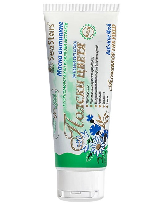 Black Sea Stars Flowers of the Field Anti-Acne Mask - ����� �� ���� � ���� ������ ���� � ������ ����� - �����