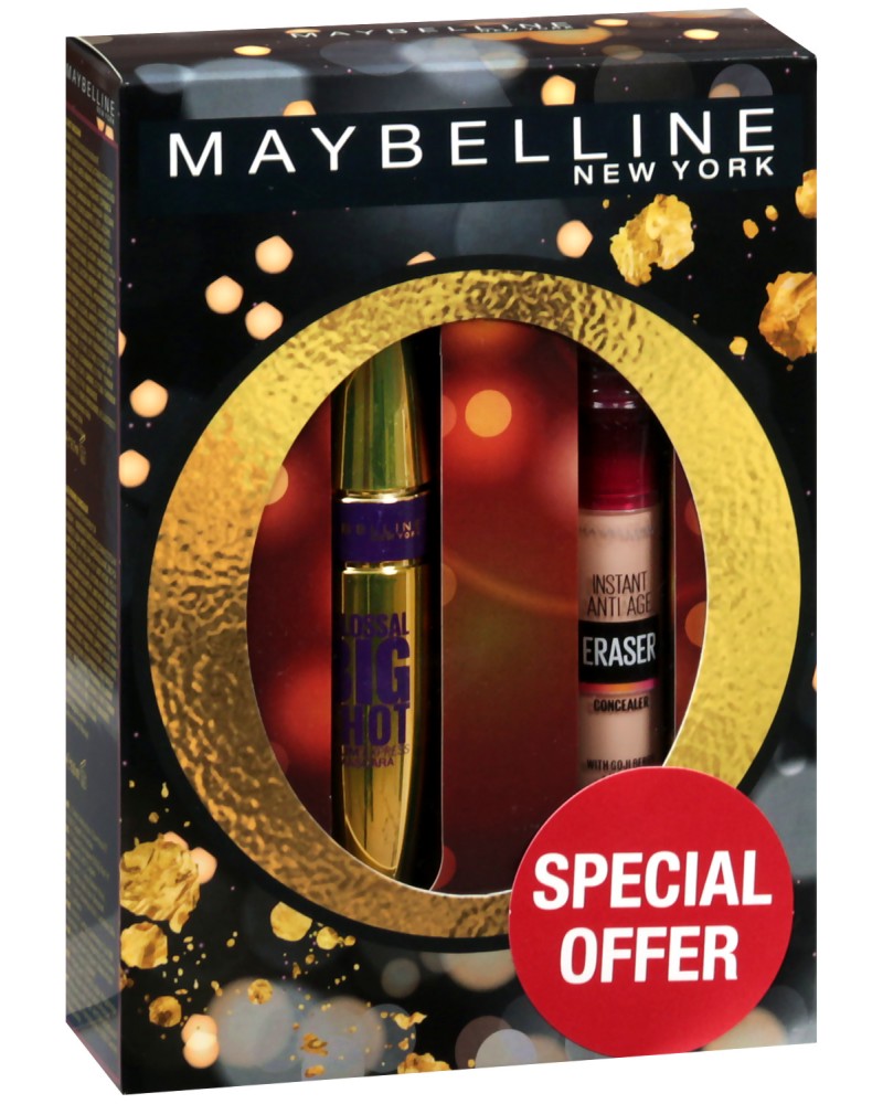   - Maybelline Big Shot & Instant Anti-Age Eraser -         - 