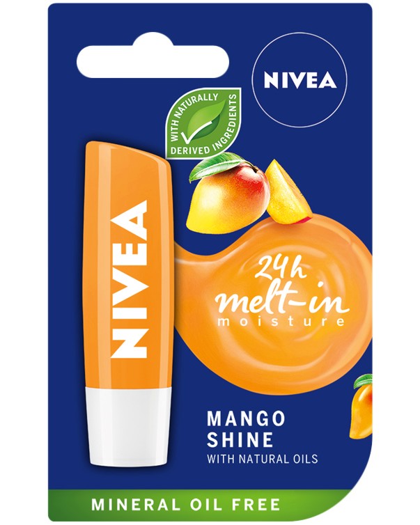 Nivea Mango Shine Lip Balm -        - 