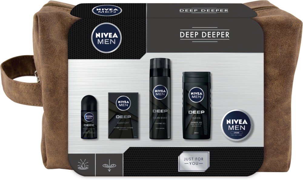       - Nivea Men Deep Deeper -   ,      "Deep" - 