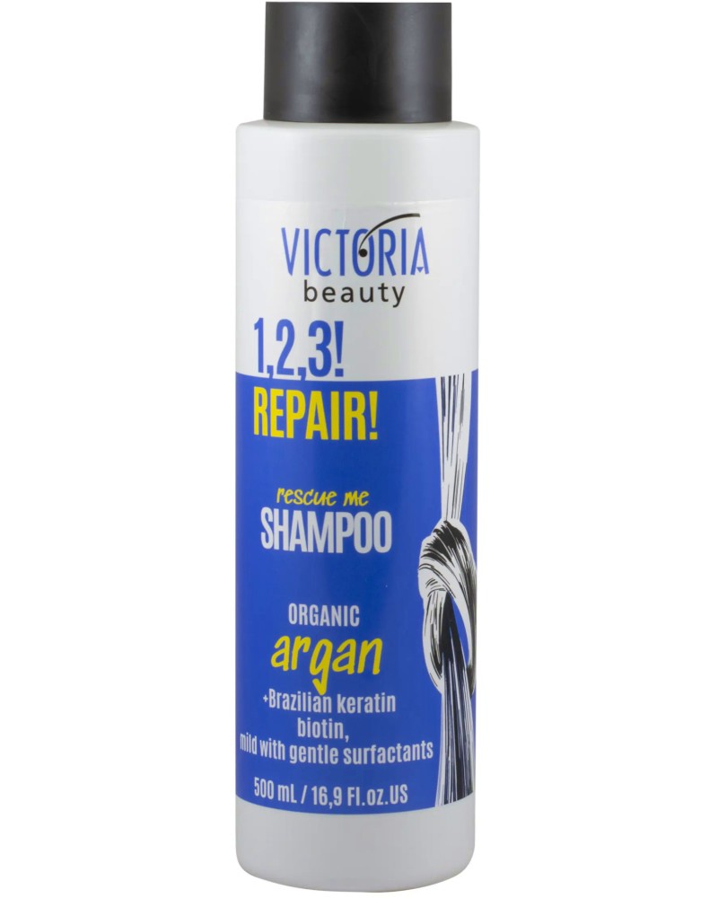 Victoria Beauty 1,2,3! REPAIR! Shampoo -       1,2,3! REPAIR!  - 
