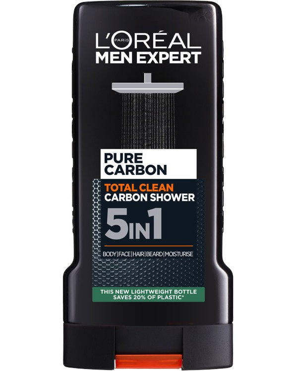 L'Oreal Men Expert Total Clean Carbon Shower -       Men Expert -  