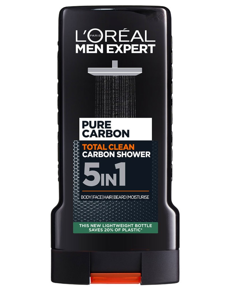 L'Oreal Men Expert Total Clean Carbon Shower -       Men Expert -  