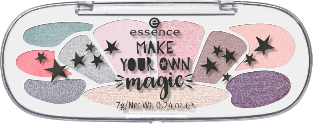 Essence Make Your Own Magic Eyeshadow Box -   10     - 