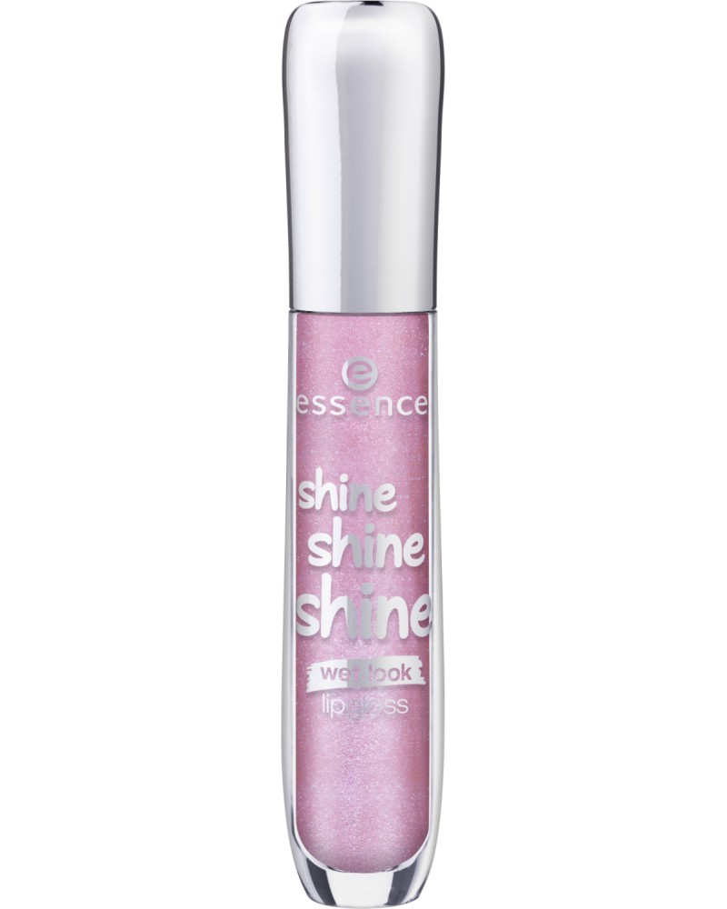 Essence Shine Shine Shine Wet Look Lipgloss - Гланц за устни с мокър ефект - гланц