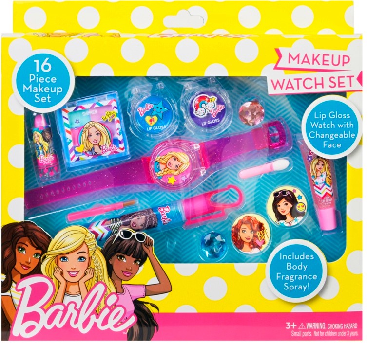 Markwins International Barbie Makeup Watch Set -       "Barbie" - 