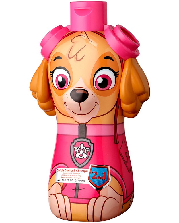 Paw Patrol Skye Shower Gel & Shampoo 2D -      2  1     - 