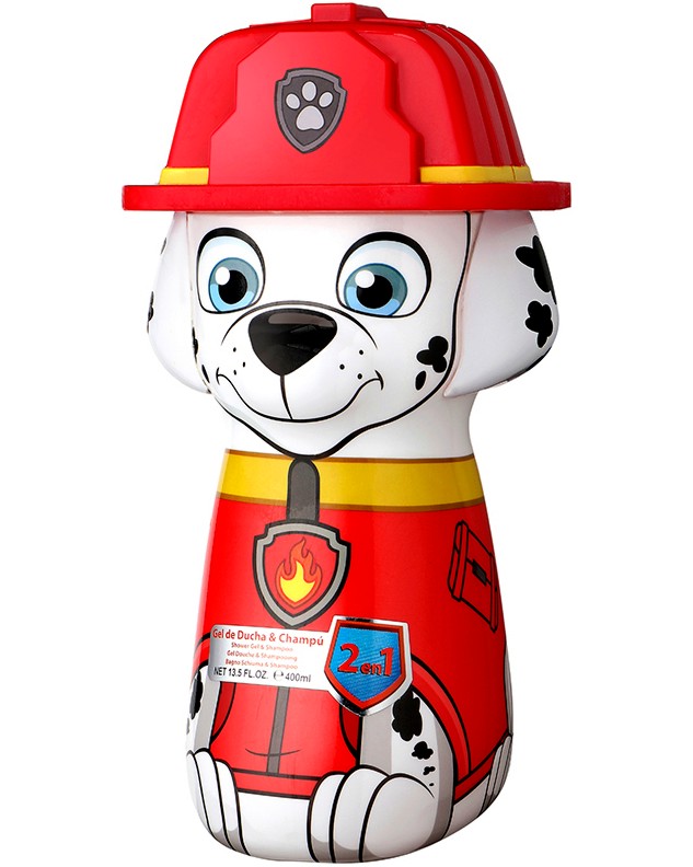 Paw Patrol Marshall Shower Gel & Shampoo 2D -      2  1     - 