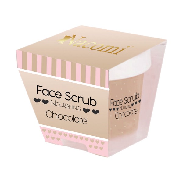 Nacomi Nourishing Face & Lip Scrub - Chocolate -           - 