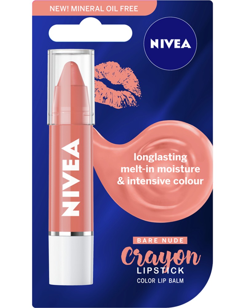 Nivea Crayon Lipstick Color Lip Balm -     - 