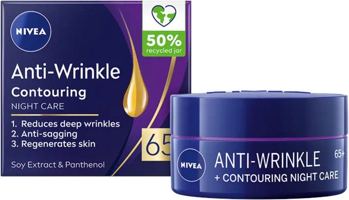 Nivea Anti-Wrinkle + Contouring Night Care 65+ -       Anti-Wrinkle+ - 