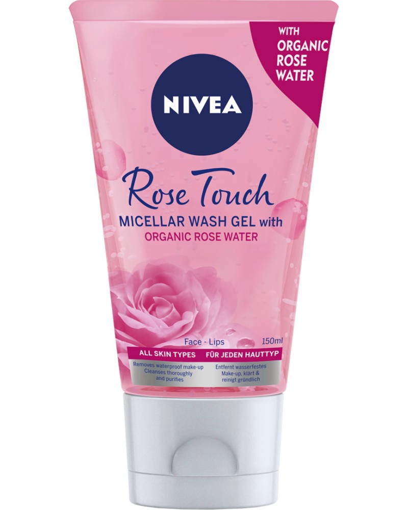 Nivea Rose Touch Micellar Wash Gel -         Rose Touch - 