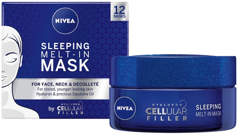 Nivea Hyaluron Cellular Filler Sleeping Melt-In Mask -         "Cellular Filler + Firming" - 