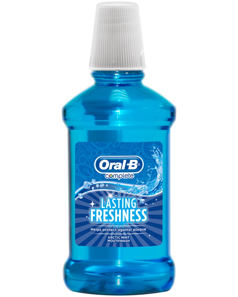 Oral-B Complete Lasting Freshness Mouthwash -        - 