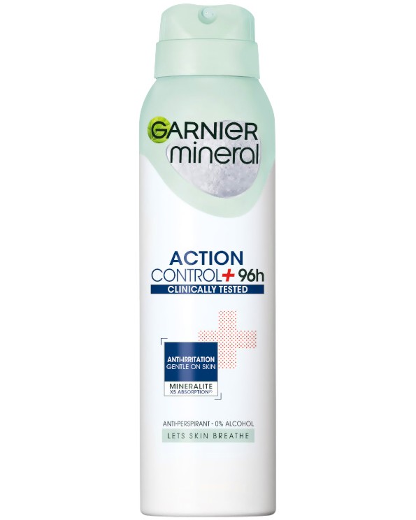Garnier Mineral Action Control+ Anti-Perspirant -       Deo Mineral Action Control+ - 