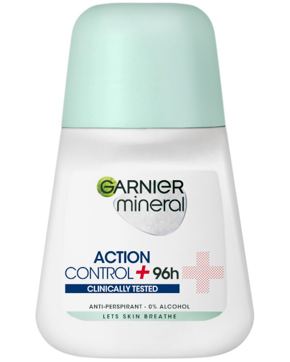 Garnier Mineral Action Control+ 96h Roll-On -     Deo Mineral Action Control+ - 