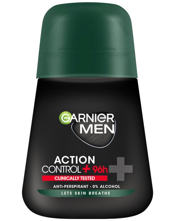 Garnier Men Mineral Action Control+ 96h Roll-On - ����� ����� ������ ���������� �� ������� Action Control+ - �����