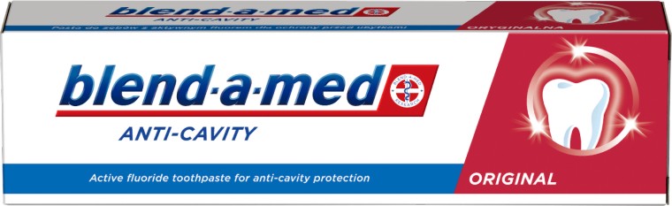 Blend-a-med Anti-Cavity Original -           -   