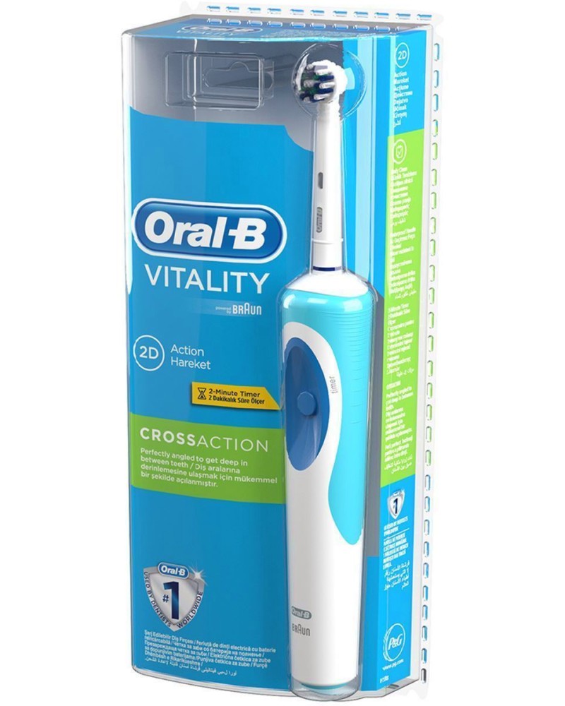 Oral-B Vitality Cross Action Electric Toothbrush -     - 