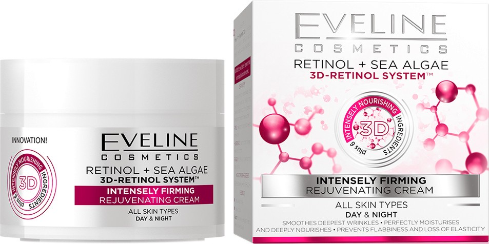 Eveline Retinol + Sea Algae Intensely Firming Cream -             - 