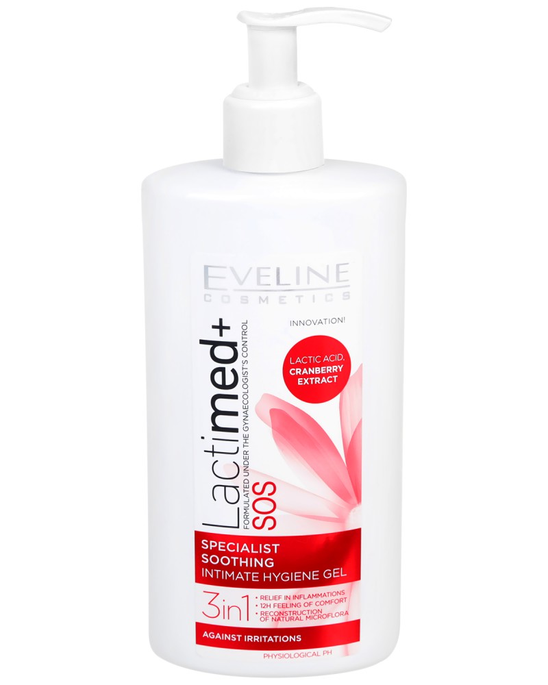 Eveline Lactimed+ SOS Intimate Hygiene Gel -        - 