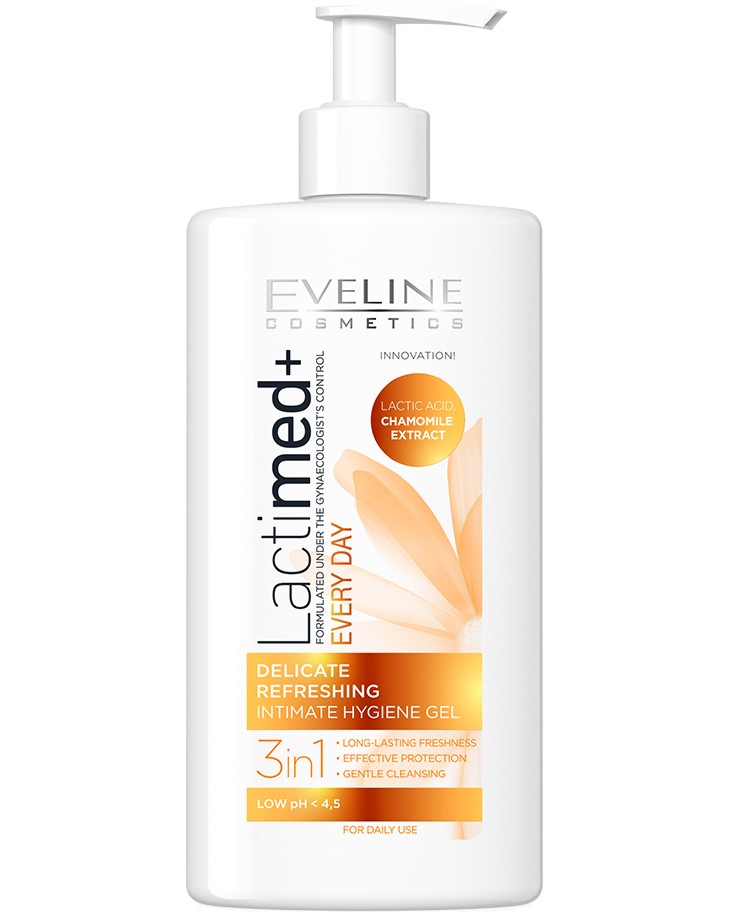 Eveline Lactimed+ Every Day Intimate Hygiene Gel -       - 