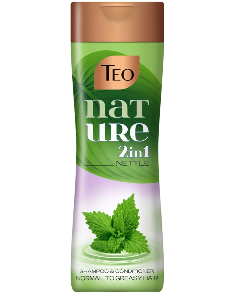 Teo Nature Nettle 2 in 1 Shampoo & Conditioner -    2  1          Nature - 