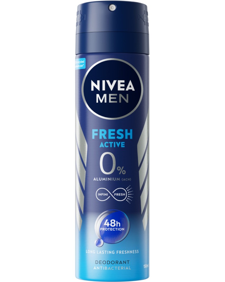 Nivea Men Fresh Active 48h Deodorant -         Fresh Active - 