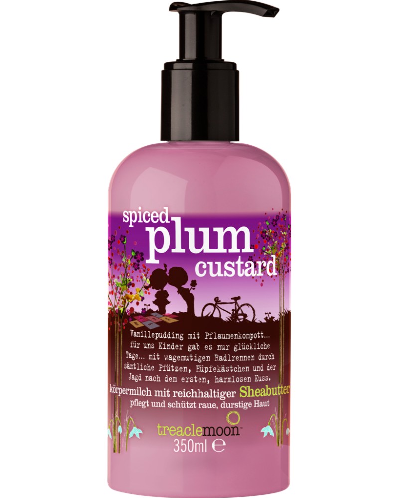 Treaclemoon Spiced Plum Custard Body Lotion Treaclemoon Spiced Plum Custard Body Lotion - Лосион за тяло аромат на сладки сливи - лосион