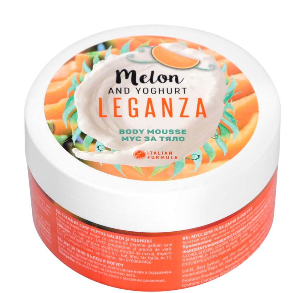 Leganza Melon & Yoghurt Body Mousse -          - 