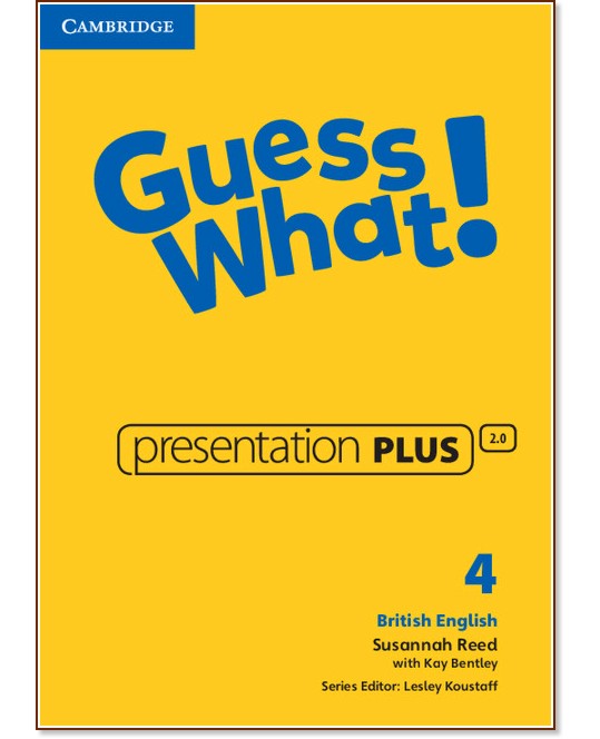 Guess What! -  4: Presentation Plus - DVD-ROM        - Susannah Reed, Kay Bentley - 
