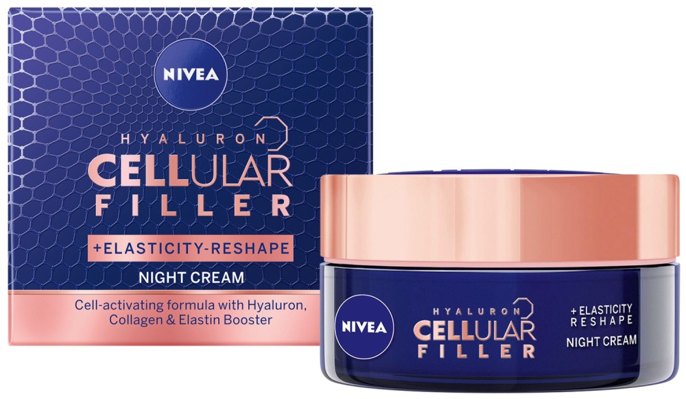 Nivea Cellular Filler Night Cream - ����� ���� �� ���� ������ ������ �� ������� Cellular - ����